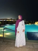 Two-layer Crochet Dress by Sara Doghem