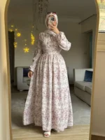 Crepe Dress by Sara Doghem