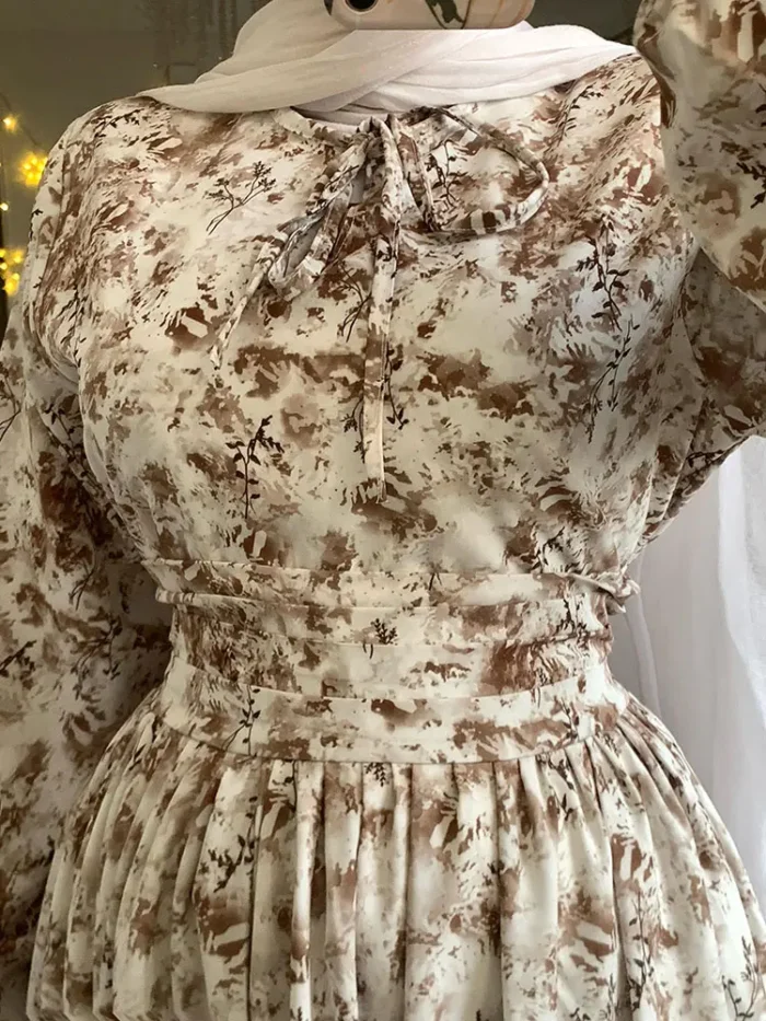Crepe Dress by Sara Doghem