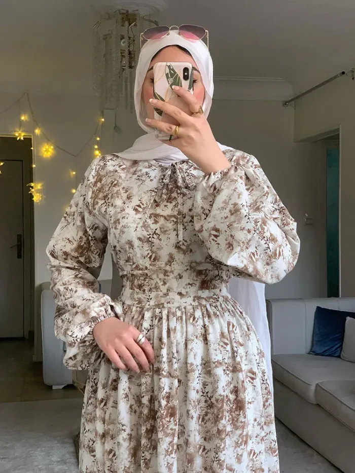 Crepe Dress by Sara Doghem