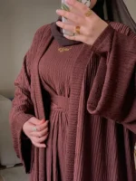 Crochet Abaya by Sara Doghem