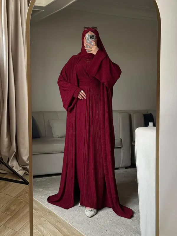 Crochet Abaya by Sara Doghem