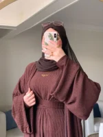Crochet Abaya by Sara Doghem