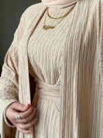 Crochet Abaya by Sara Doghem