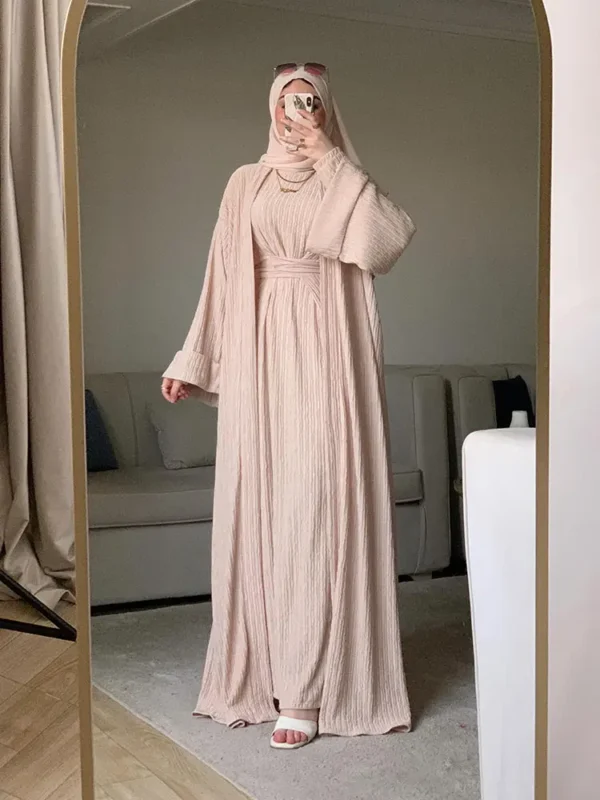 Crochet Abaya by Sara Doghem