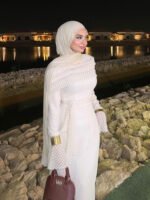 Tricot Lace Dress by Sara Doghem