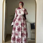 Two-layer Crepe Dress by Sara Doghem