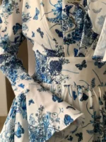 Two-layer Crepe Dress by Sara Doghem